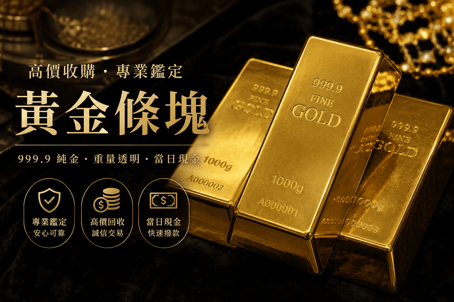 黃金條塊收購